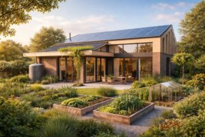 explorez les secrets d'une maison néerlandaise moderne alliant design innovant et respect de l'environnement pour un habitat écologique et durable.