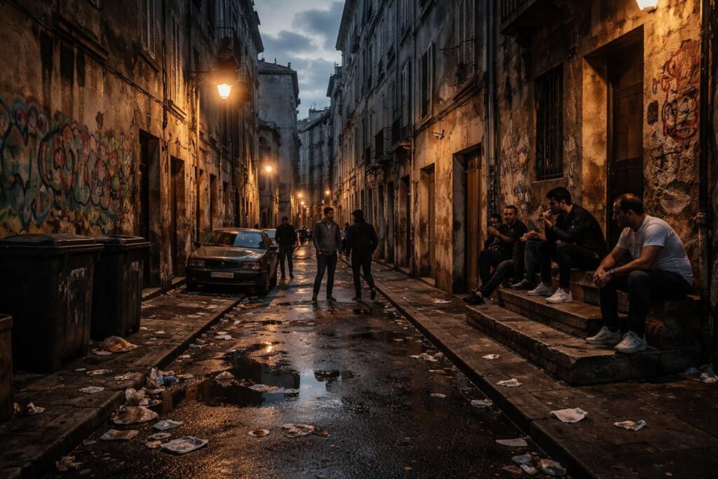 découvrez le pire quartier de marseille, un lieu où se mêlent danger et authenticité, offrant un aperçu unique de la réalité urbaine marseillaise.