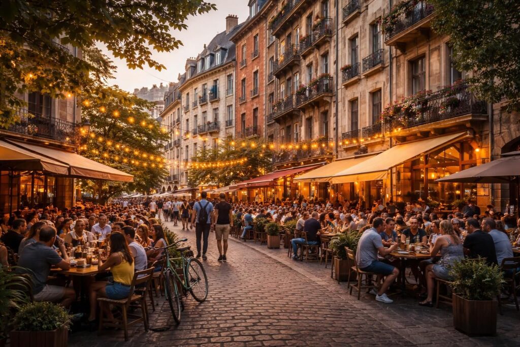 découvrez le quartier chaud de grenoble, un vibrant lieu où convivialité urbaine et atmosphère chaleureuse se rencontrent pour offrir une expérience unique en ville.