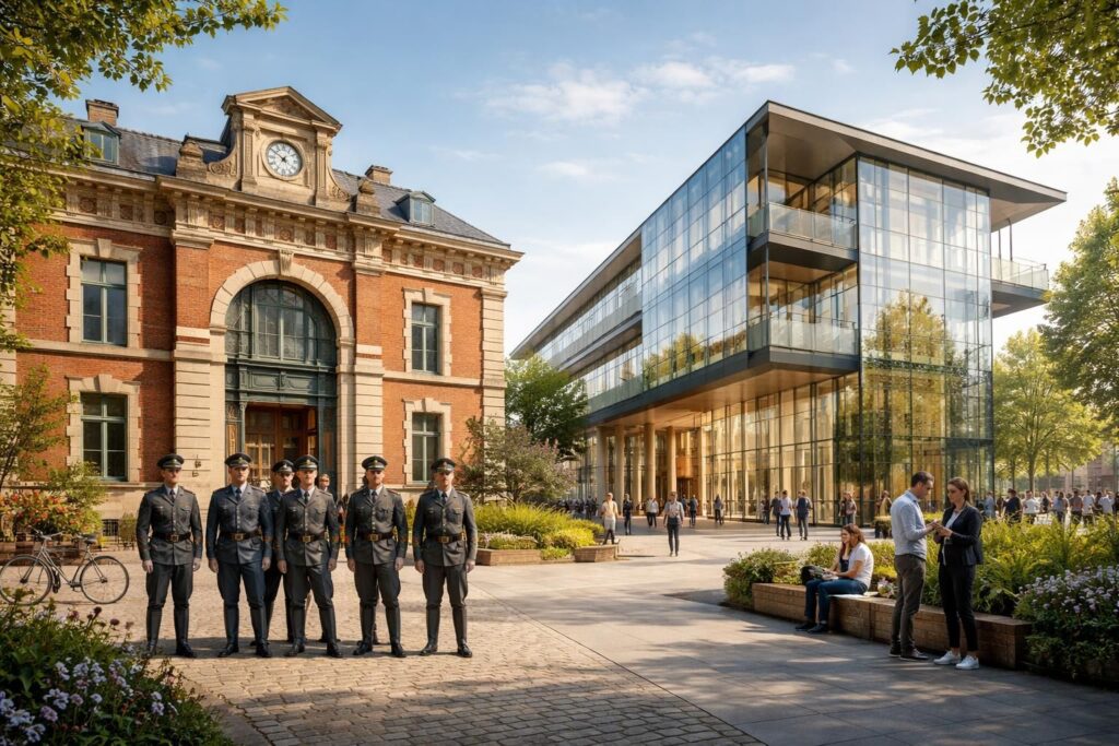 découvrez l'histoire captivante de la caserne mellinet à nantes, un lieu où se mêlent mémoires du passé et modernité urbaine.