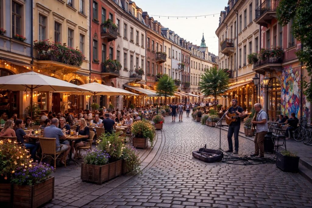 explorez le quartier vibrant de dresden neustadt et laissez-vous séduire par ses charmes uniques lors de votre prochaine visite à dresde. culture, histoire et atmosphère authentique vous attendent.