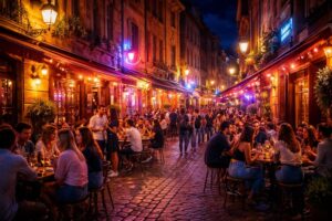 découvrez les meilleures adresses pour vivre des soirées inoubliables dans les quartiers animés de lyon. bars, restaurants et lieux incontournables pour profiter pleinement de la vie nocturne lyonnaise.