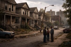 analyse approfondie de l'impact du white flight sur les communautés urbaines en déclin, explorant les conséquences sociales, économiques et démographiques de ce phénomène.