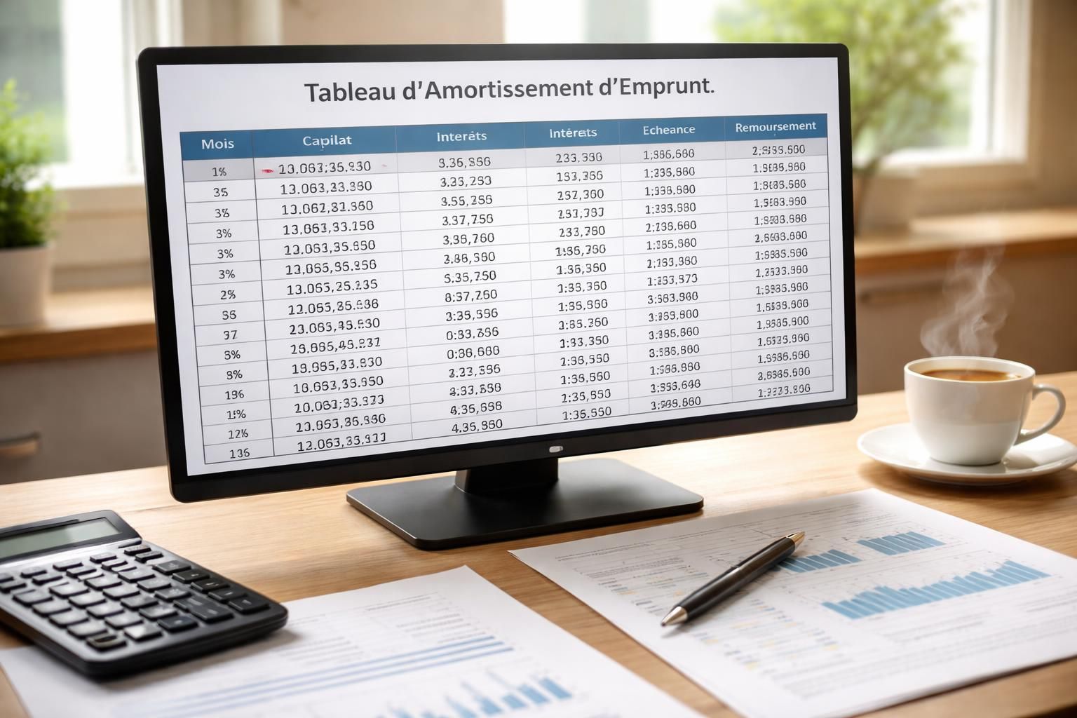 découvrez un cours complet et détaillé sur le tableau d'amortissement d'emprunt, pour maîtriser le remboursement de vos prêts et mieux gérer vos finances.