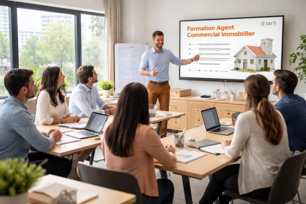 découvrez comment obtenir la formation d'agent commercial immobilier chez safti pour lancer votre carrière dans l'immobilier avec succès.